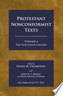 Protestant nonconformist texts