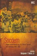 Socdem : Filipino social democracy in a time of turmoil and transition, 1965-1995 /