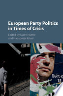 European party politics in times of crisis /