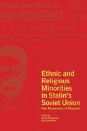 Ethnic and religious minorities in Stalin's Soviet Union : new dimensions of research /
