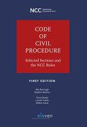 Code of civil procedure : selected sections and the NCC rules /