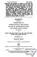 Requesting the President to submit to the House the report prepared for the Joint Chiefs of Staff and documents on reconstruction/security of post-war Iraq; amending the Foreign Assistance Act of 1961 to reauthorize OPIC; commending the National Endowment for Democracy; authorizing appropriations for FY 2004/2005 to carry out the Congo Basin Forest Partnership; condolences in response to the murder of Swedish Foreign Minister Lindh; and expressing the sense of the House regarding the Ukraine man-made famine in 1932-1933 : markup before the Committee on International Relations, House of Representatives, One Hundred Eighth Congress, first session, on H. Res. 364, H.R. 3145, H. Con. Res. 274, H.R. 2264, H. Res. 372, and H. Res. 356, September 25, 2003