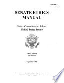 Senate ethics manual /