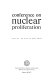 Conference on Nuclear Proliferation : Athens, 30 and 31 May 2003