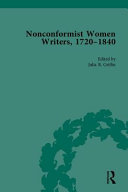 Nonconformist women writers, 1720-1840 /