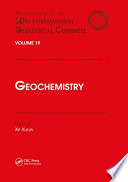 Geochemistry : proceedings of the 30th International Geological Congress, Beijing, China, 4-14 August 1996 /