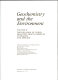 Geochemistry and the environment