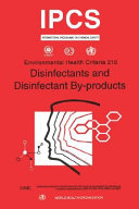 Disinfectants and disinfectant by-products /
