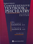 Kaplan & Sadock's comprehensive textbook of psychiatry/VII /