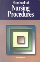 Handbook of nursing procedures