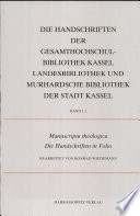 Manuscripta theologica /