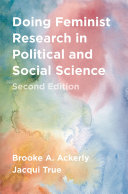 Doing feminist research in political and social science /