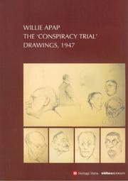 Willie Apap : the 'conspiracy trial' drawings, 1947 /