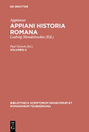 Appiani Historia romana;