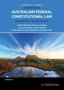 Winterton's Australian federal constitutional law : commentary and materials /