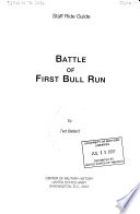 Battle of First Bull Run /
