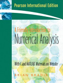 A friendly introduction to numerical analysis : with C and MATLAB materials on website /