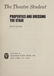 Properties and dressing the stage