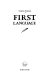 First language /