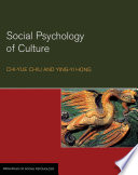Social psychology of culture /