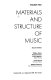 Materials and structure of music