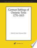 German settings of Ossianic texts, 1770-1815 /