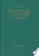 The hieroglyphic inscription of the sacred pool complex at Hattusa (S�udburg) /