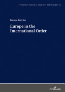 Europe in the international order /