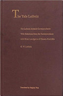 The Leibniz-Arnauld correspondence : with selections from the correspondence with Ernst, Landgrave of Hessen-Rheinfels /