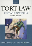 Tort law : text and materials /