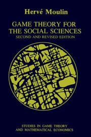 Game theory for the social sciences /