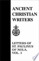 Letters of St. Paulinus of Nola