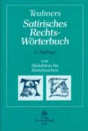 Teubners satirisches Rechtswörterbuch /
