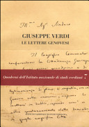 Giuseppe Verdi : le lettere genovesi /