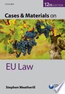 Cases & materials on EU law /